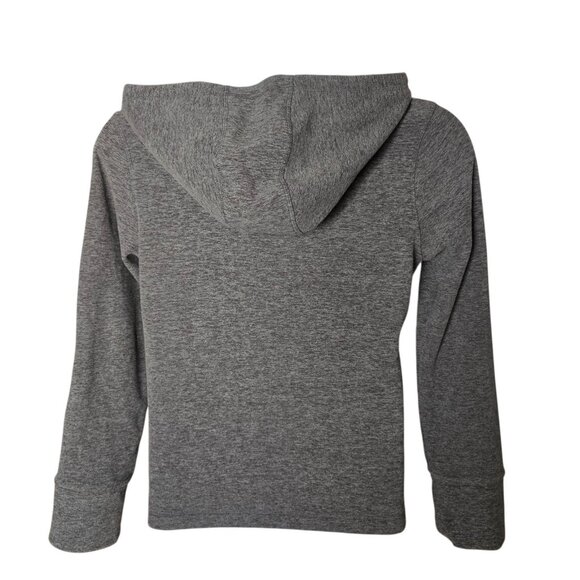 Calvin Klein Front Zip Hoodie Gray Athletic Jacket Sweater Size Medium - Picture 2 of 6